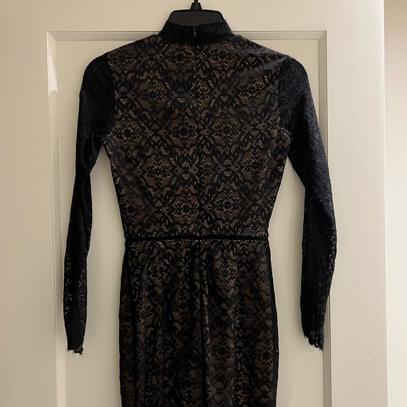 Aritzia long sleeve lace dress
